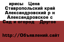  ирисы › Цена ­ 100 - Ставропольский край, Александровский р-н, Александровское с. Сад и огород » Другое   